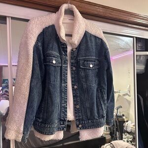 SHERPA DENIM JACKET